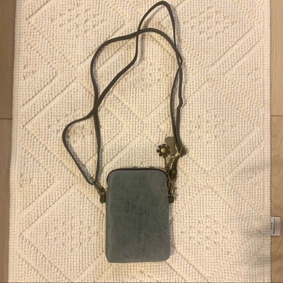 Chala Leather Patchwork Scottie Dog Crossbody Bag - Picture 6 of 10